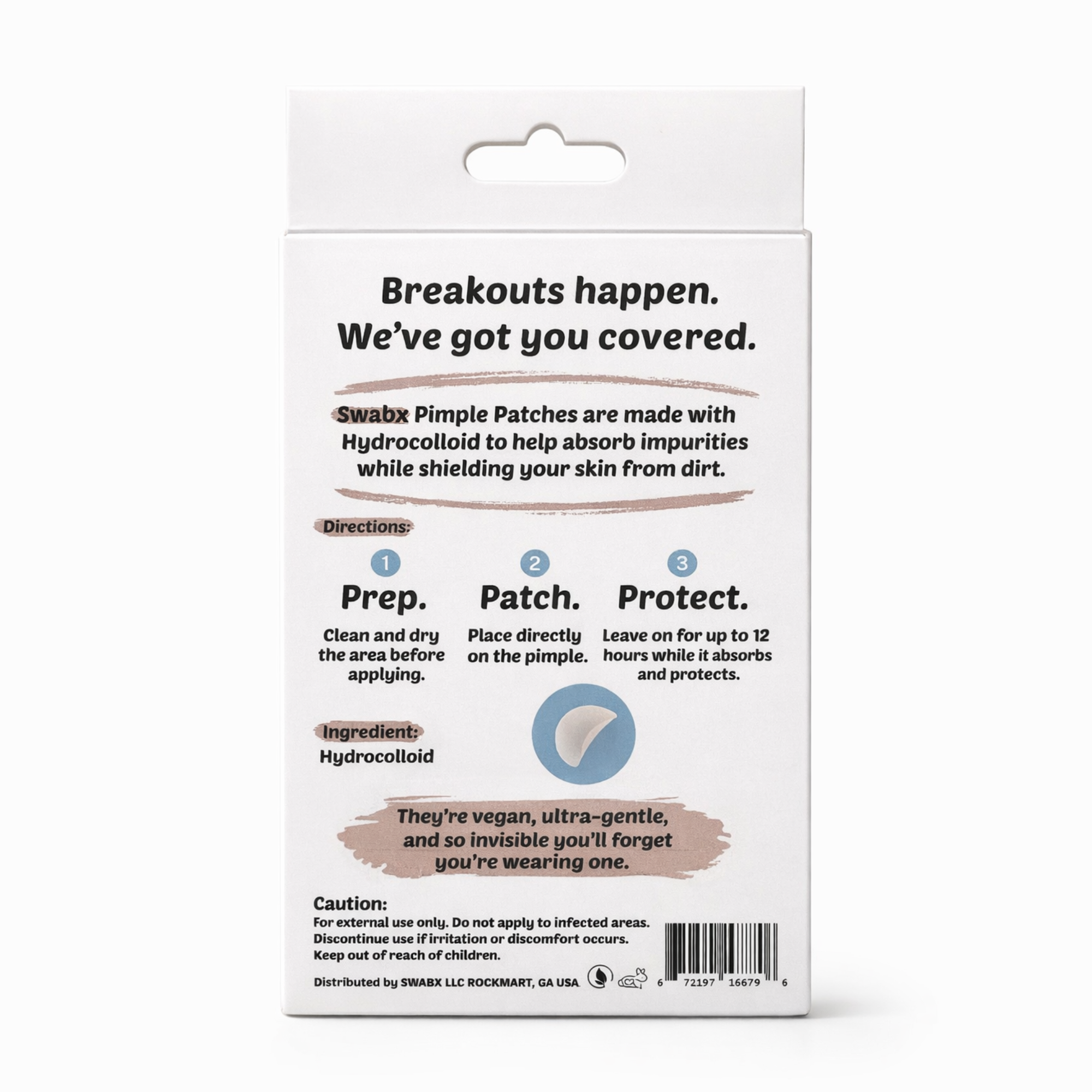 Swabx Acne Pimple Patches