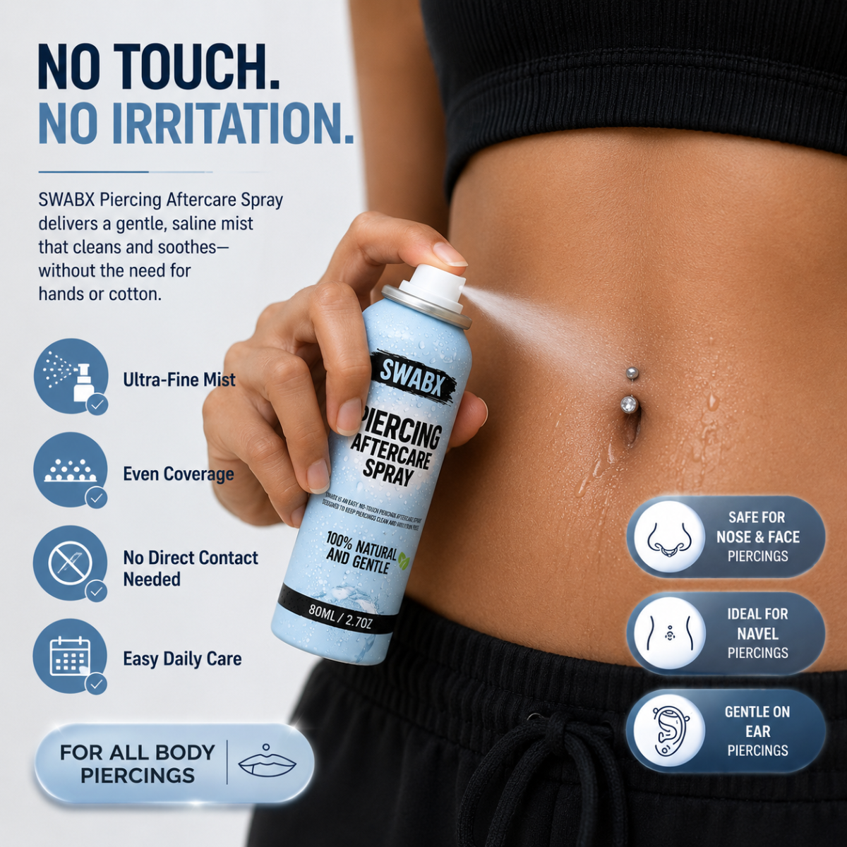 Swabx Piercing Aftercare Spray