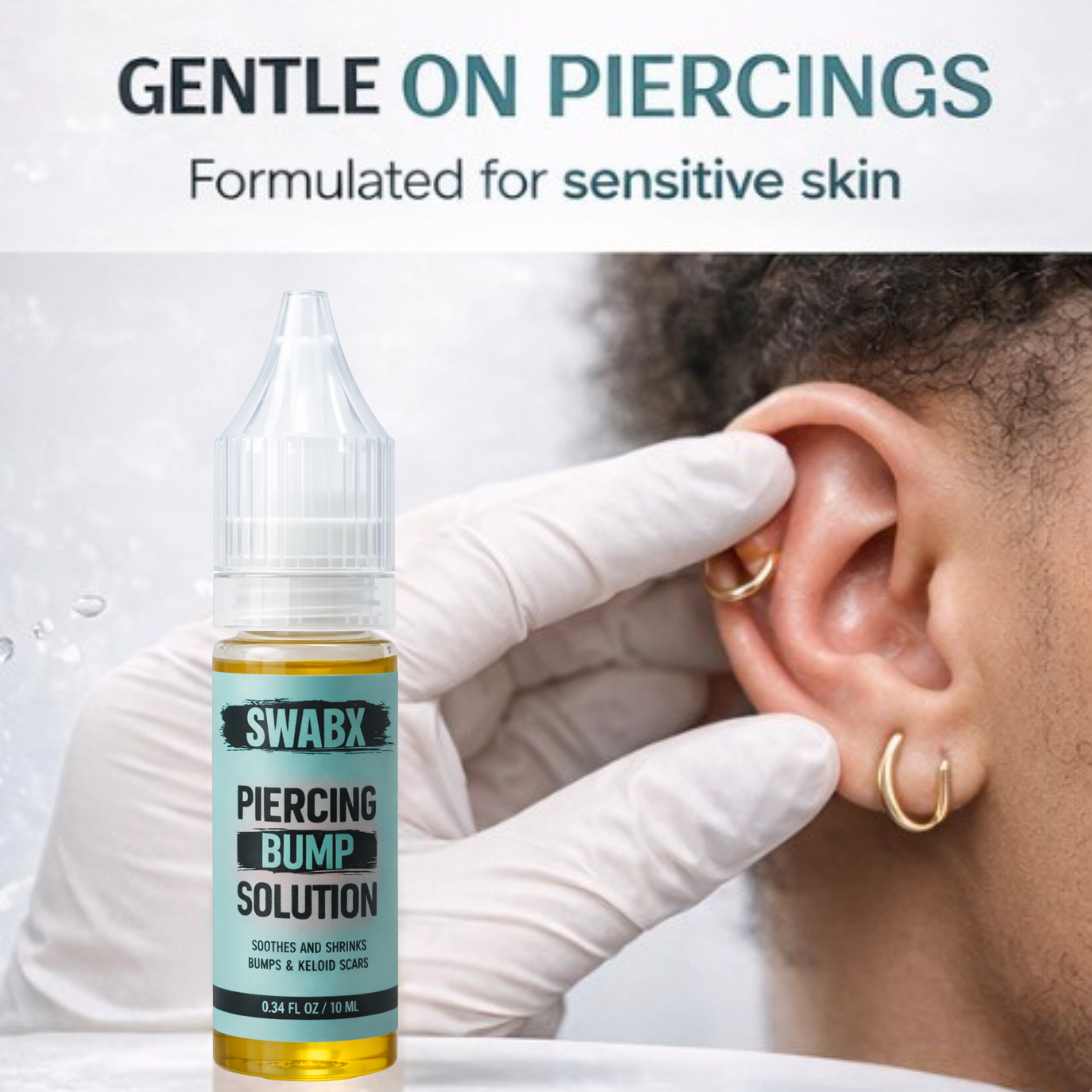 Swabx Piercing Bump Solution