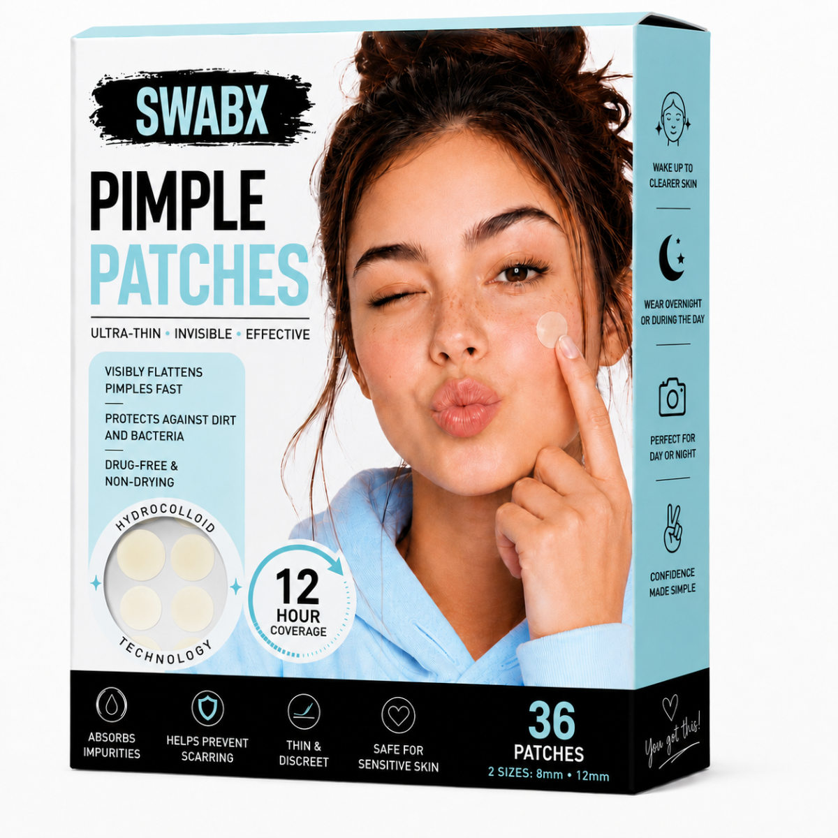 Swabx Acne Pimple Patches