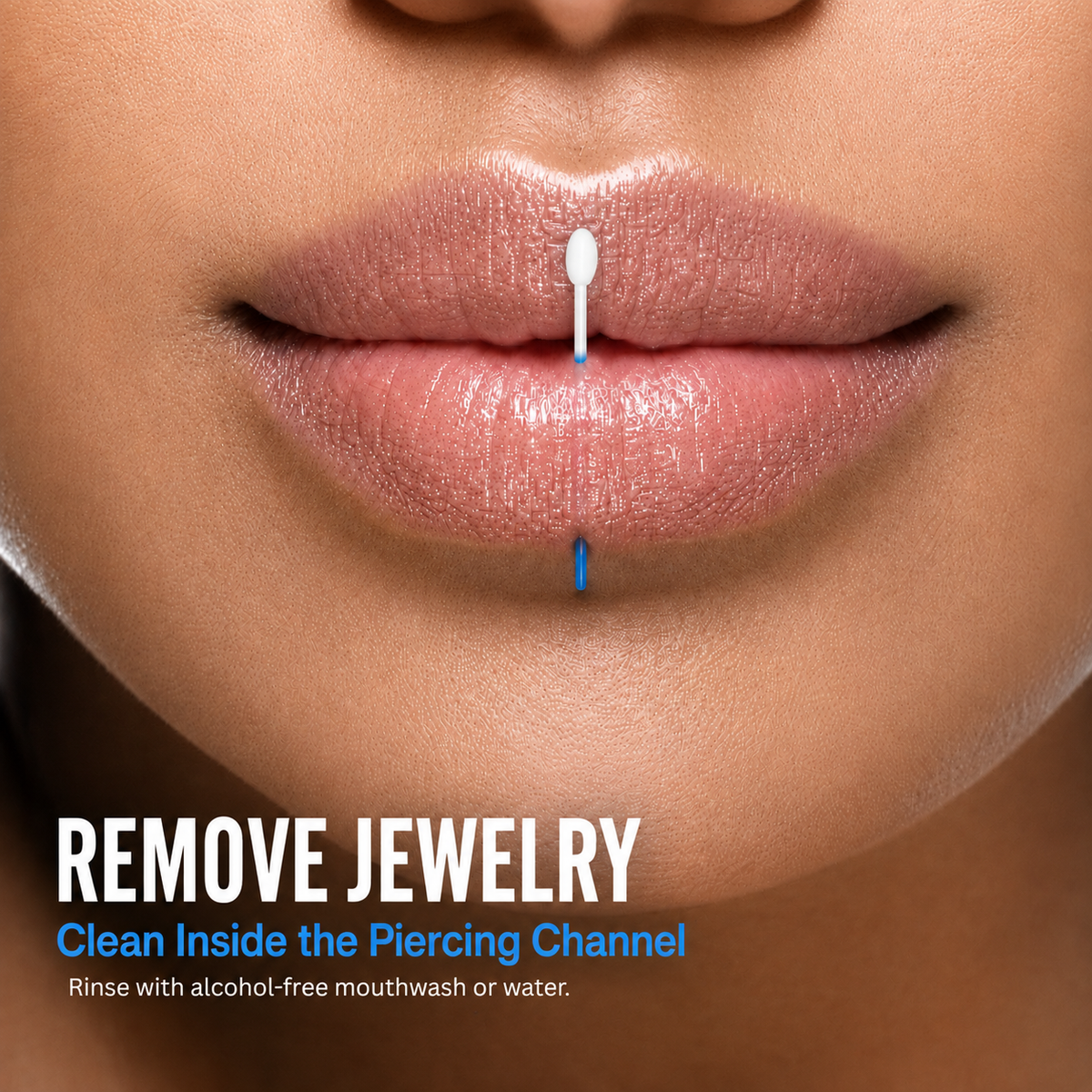 Swabx Insertable Piercing Hole Cleaners
