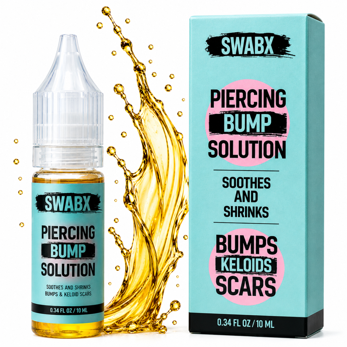 Swabx Piercing Bump Solution